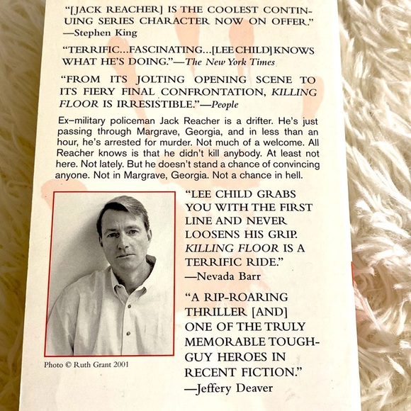 KILLING FLOOR The First Jack Reacher Novel LEE CHILD PB EUC - Picture 3 of 3